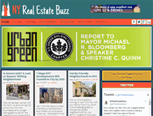 Tablet Screenshot of nyrealestatebuzz.com